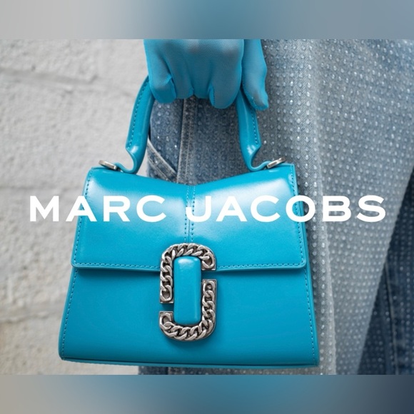 Marc Jacobs St. Marc Mini Top Handle Bag - Picture 1 of 8